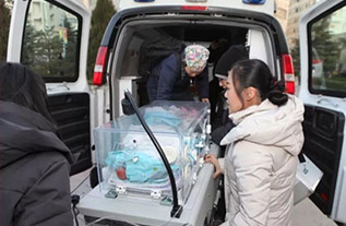 柳河县妇婴监护型护送
